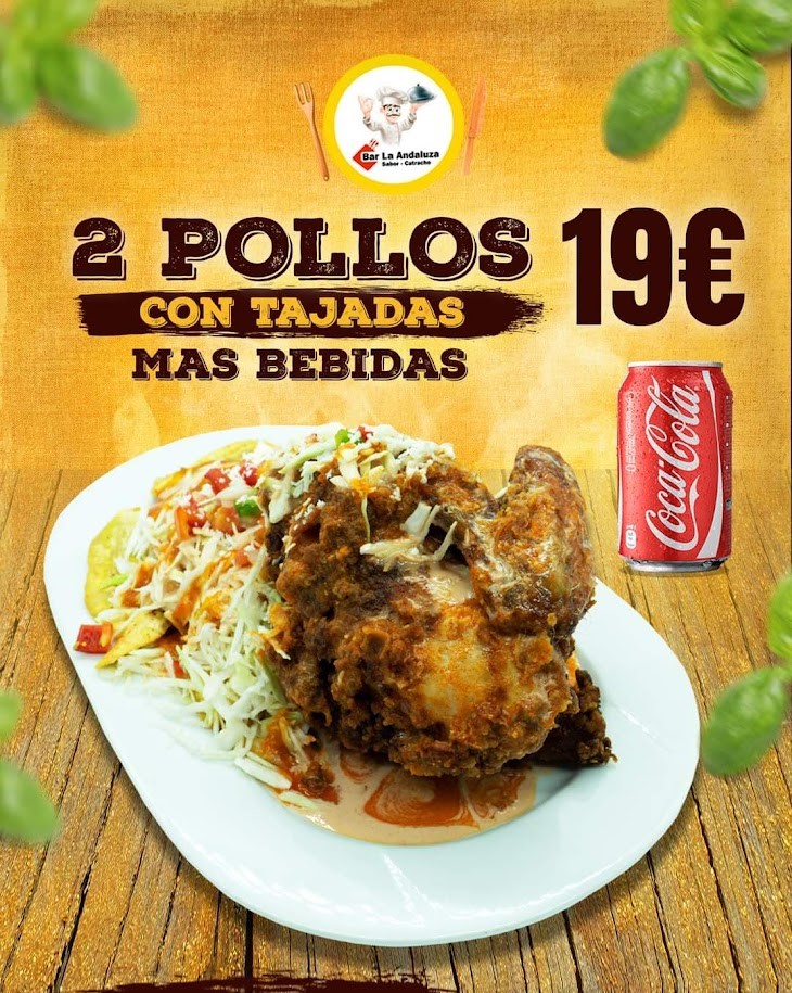 Oferta de pollos de Restaurante de Bar La Andaluza